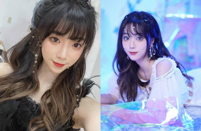 女偶像朱力维遭爆偷拍朋友洗澡，还传给男友。（图／微博）