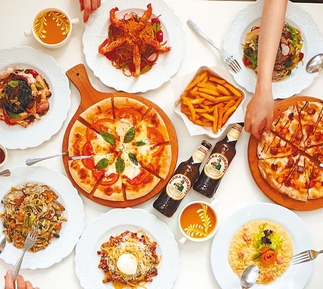 板橋大遠百ALESSI CAFE父親節套餐3至4人份，推薦價1999元。（板橋大遠百提供）