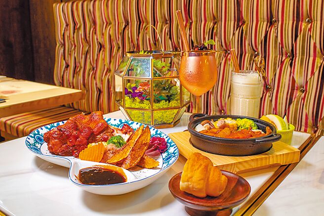 板橋大遠百B&G德國農莊－爸氣海陸雙饗套餐，推薦價3380元。（板橋大遠百提供）