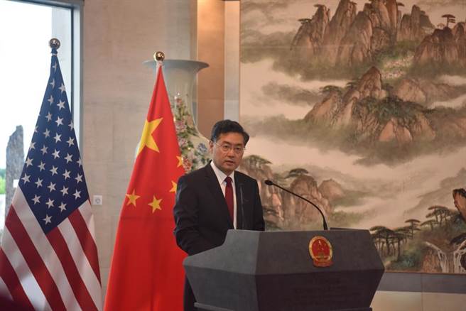 大陸駐美大使秦剛接受CNN採訪時表示，美國眾議院議長裴洛西訪問台灣，中方必將為此採取一切堅決、強有力的措施。（資料照／中新社）