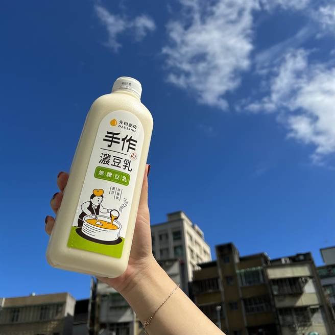全联无糖浓豆乳。（Dauling元初豆坊提供）