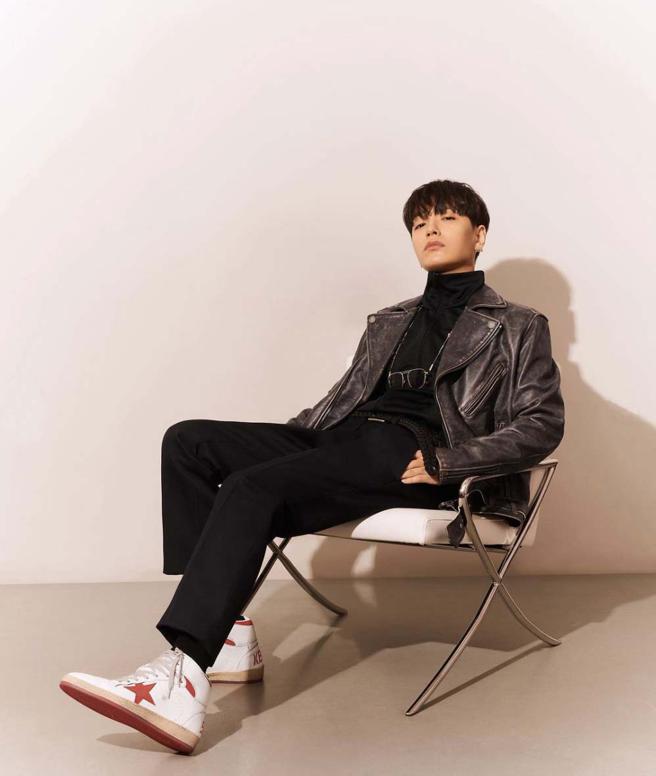 Simon Dominic官宣成为Golden Goose品牌全球代言人。（摘自品牌IG）