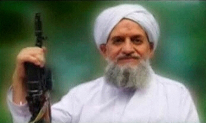 蓋達組織（Al-Qaeda）首腦薩瓦里（Ayman al-Zawahiri）。(圖／路透社)
