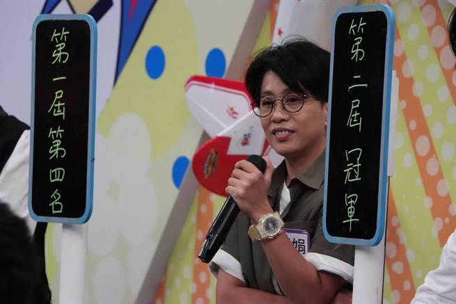 江明娟认为比赛期间，被刻意营造出与张芸京不合。（中天综合台提供）