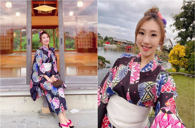 谢金晶曾跟姊妹淘到日本大阪旅游，穿和服体验时误闯神秘大宅，还遇到一名诡异白髮阿嬷，接连发生灵异的体验。(取材自谢金晶脸书)

