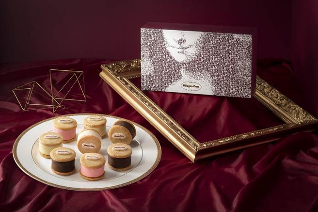 哈根达斯「珍藏蒙娜丽莎」礼盒，1580元。（哈根达斯提供）