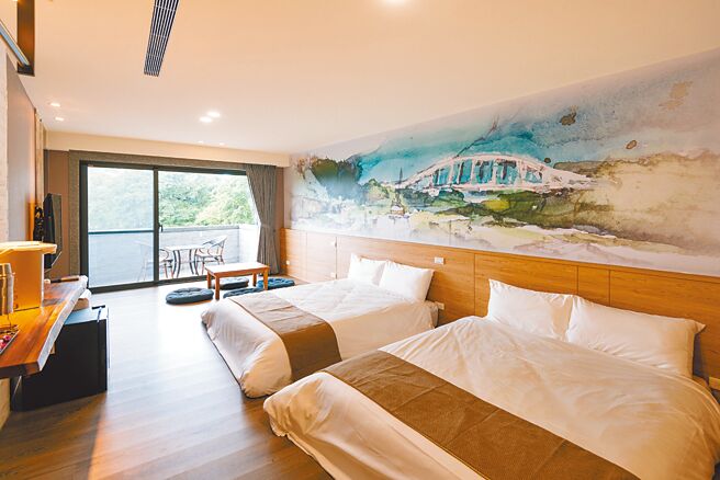 桃园市民宿家数在疫情期间不减反增，随着疫情趋缓业者更看好国旅市场。（桃园市观旅局提供／吕筱蝉桃园传真）