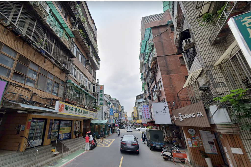台北市中山區合江街平均貸款成數80.34%，領先台北市各路段。(圖/翻攝自Google街景)