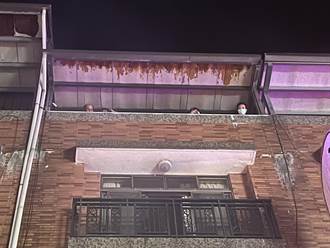 基隆連鎖飲料店深夜火警  急疏散5住戶至頂樓待援