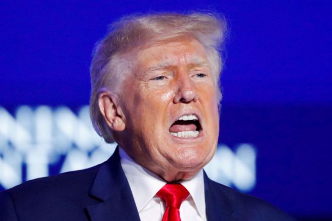 美国前总统川普。（图／路透社）