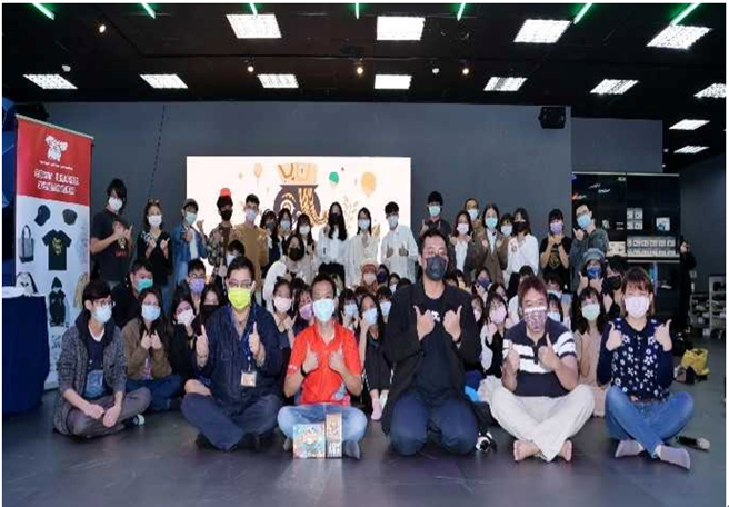 龙华科大举办原创桌游赛，发掘台湾新一代桌上游戏设计师。(照片/龙华科大提供)