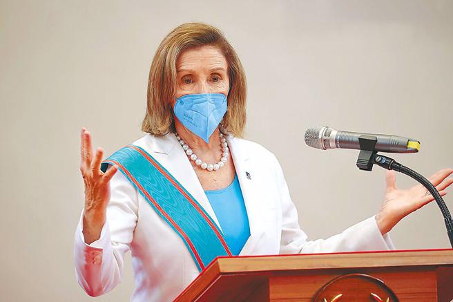 裴洛西。(图/中时新闻网)
