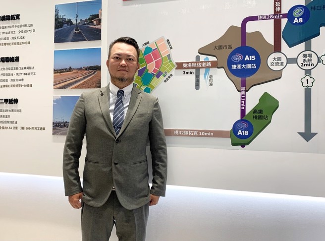 新理想行销团队经理王宥森。(图/卜彦之摄)