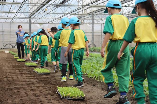 嘉义市有事青年行动团队推展食农教育。（嘉义市政府提供／廖素慧嘉市传真）