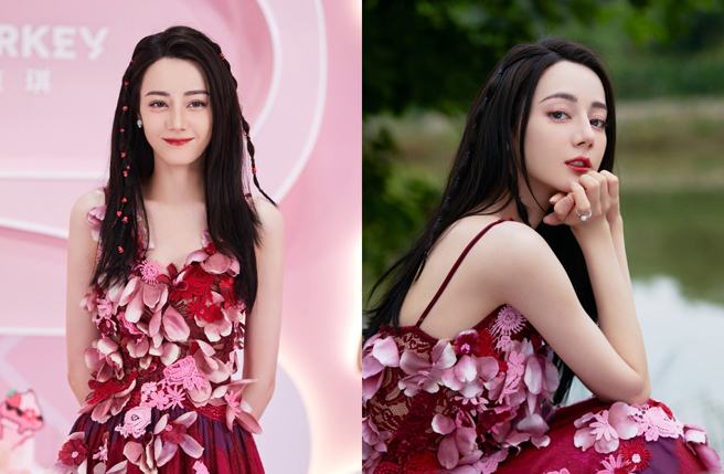 迪丽热巴以美貌和演技着称。（图／微博）