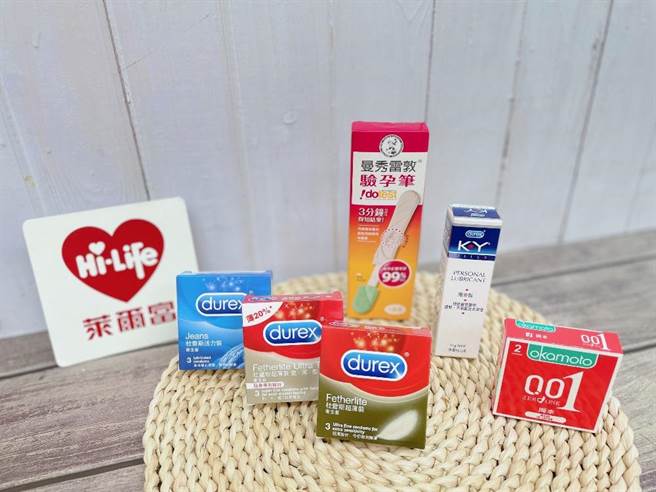 莱尔富观察发现，七夕最热销商品竟然是「验孕笔」。（莱尔富提供）