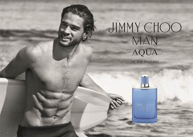 JIMMY CHOO MAN AQUA 活力海洋淡香水。（JIMMY CHOO提供）