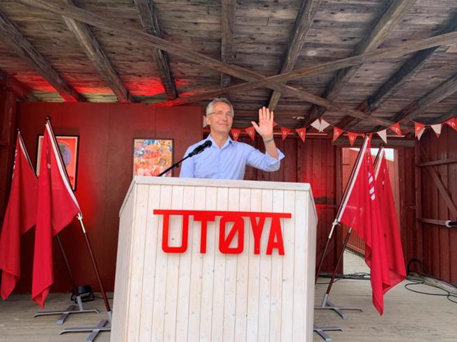 NATO秘書長史托騰柏格表示，對於裴洛西訪問台灣，中國大陸不應該有過度反應。（圖／路透社）