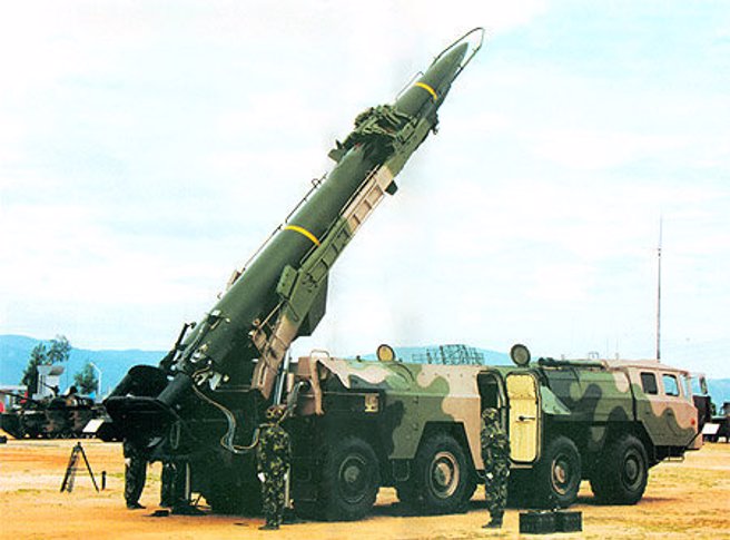 东风-11A是1980年代东风-11的改良型，于1999年服役，改良后准确性大增，射程增至500公里，已算是较老旧的导弹型号。4日飞越台北上空的应该就是这一型导弹。（图／西陆网）