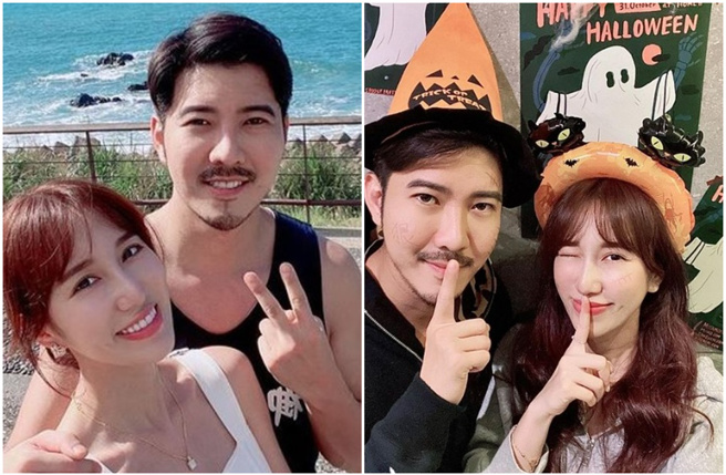 Apple与男友赵国翔感情稳定。（图／翻摄自Instagram／appleweiting）