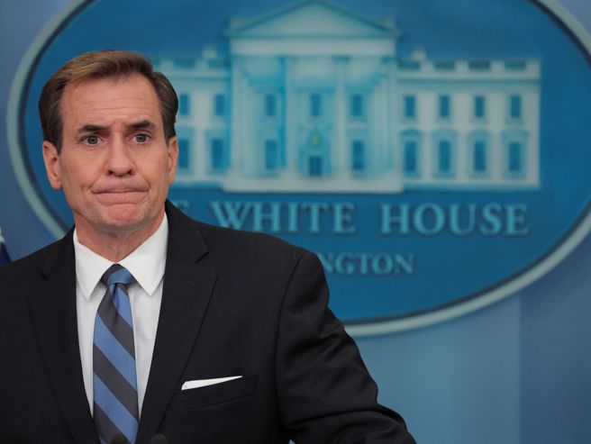 美国白宫国家安全会议（NSC）发言人柯比（John Kirby）。(图／路透社)