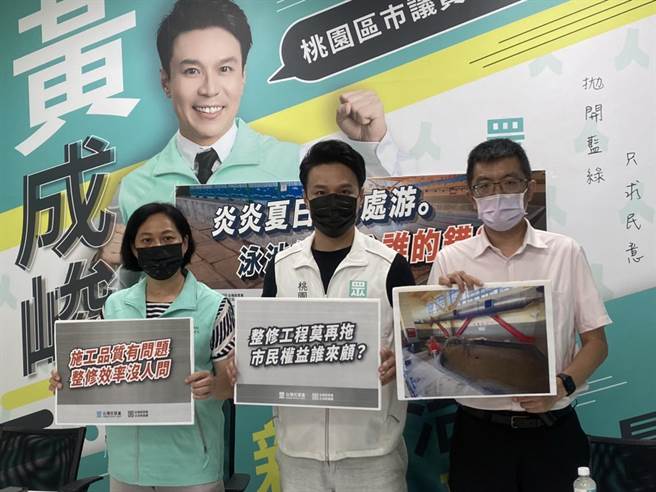 民眾党桃园市长参选人赖香伶受访表示，呼吁军演立即停止，不要再影响区域稳定跟和平。（赖佑维摄）