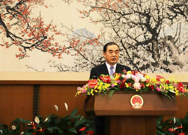 图为中国驻日本大使孔铉佑。（摘自新华社）