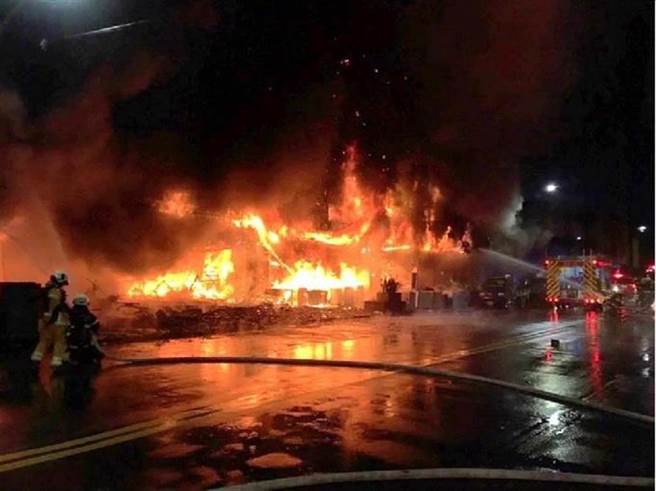 城中城恶火夺走46条人命。（本报资料照片）