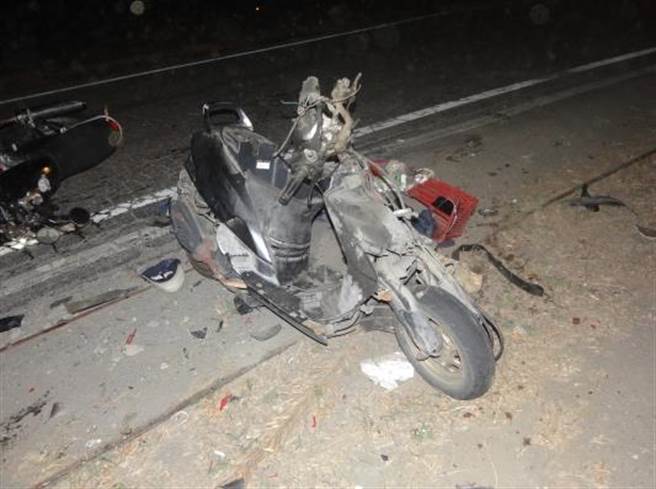 史瓦济兰来台就读的关姓大学生，酒驾、无照，骑乘重机撞死人。（民眾提供／吴敏菁彰化传真）