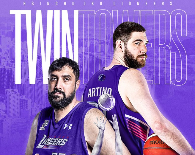 攻城狮下季全新双塔将是辛巴(左)加上阿提诺。(攻城狮提供)