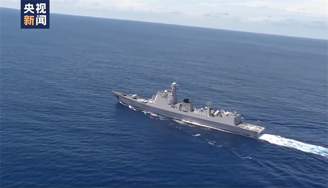 大陆解放军东部战区5日表示，继续在台湾本岛周边海空域进行联合演训。（央视）