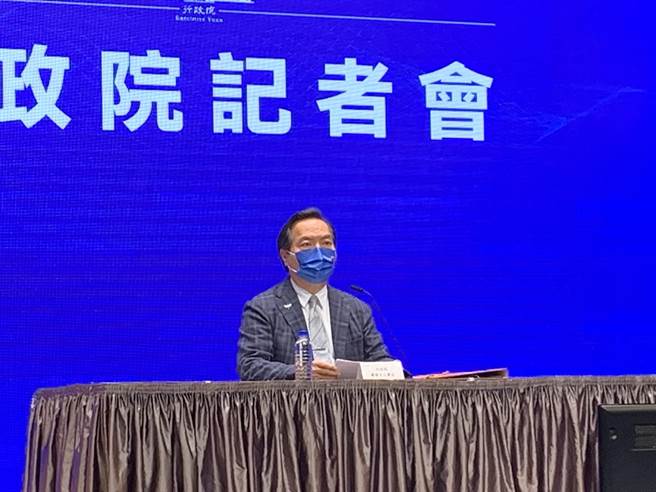 行政院发言人罗秉成。（林缙明摄）