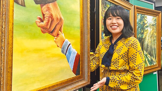 施懿真。（张毓翎摄）