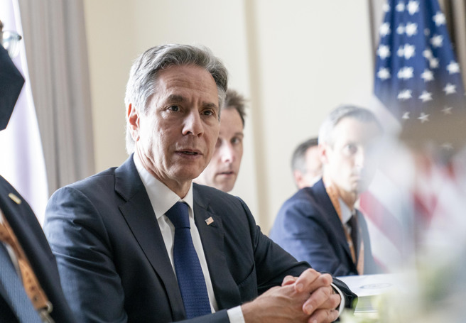 美国国务卿布林肯（Antony Blinken）。(图／美联社)