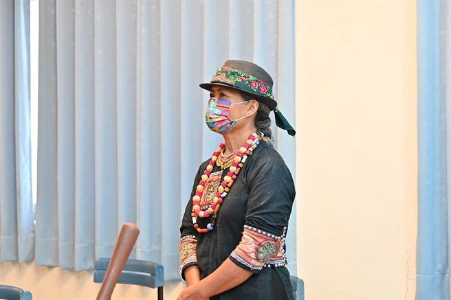 臺东大学南岛文化博士班首招学生温秀琴。（国立台东大学提供／蔡旻妤台东传真）