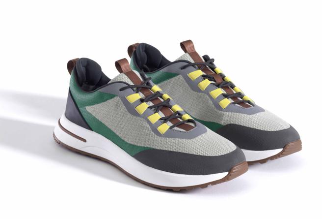 Loro Piana 撞色运动鞋，2万8000元。（Loro Piana 提供）