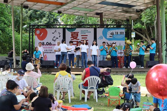 邓雨贤纪念音乐会，是新竹县夏日音乐盛事。（邱立雅摄）