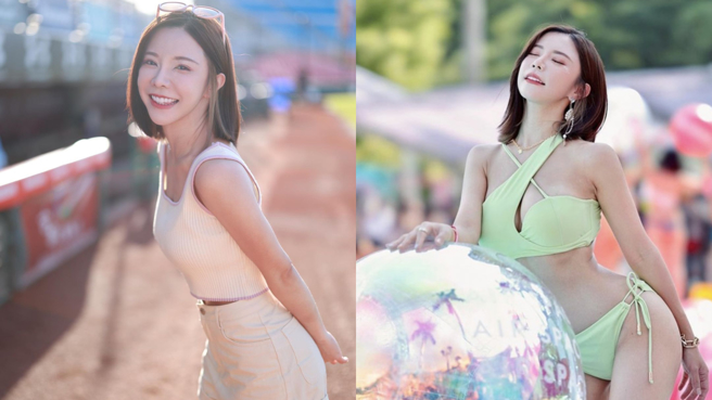 巫苡萱女神级脸蛋和魔鬼身材，一直深受粉丝喜爱。(图/巫苡萱 IG)