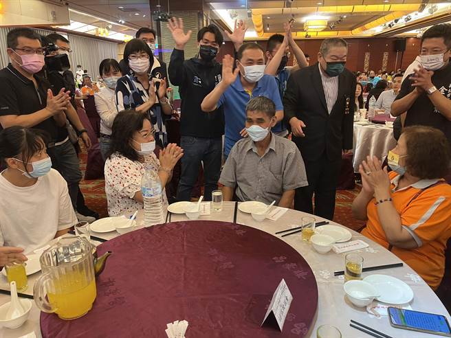 侯友宜晚间出席云林同乡会感恩餐会。（王扬杰摄）