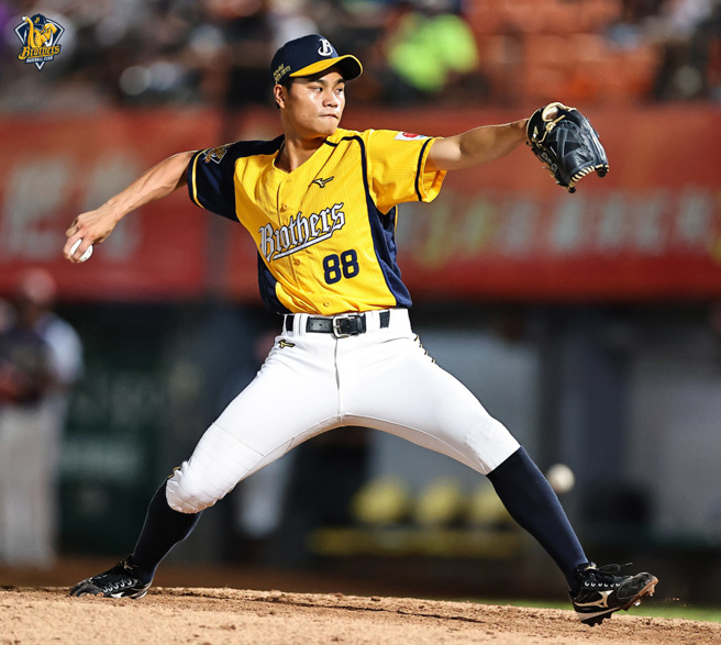 中信兄弟宋晟睿。（中信兄弟提供）