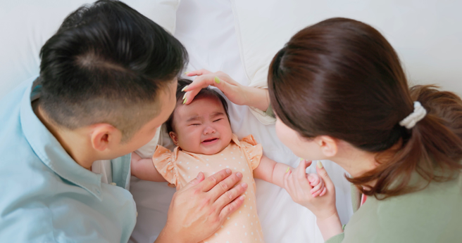 主播林彦汝的儿子深夜爆哭，公婆一度以为只要「收惊」就好，所幸送医后没有大碍。（示意图／shutterstock）
