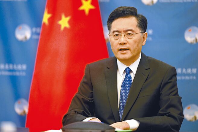 中國駐美大使秦剛在《華盛頓郵報》發表文章稱，台灣問題是可能把中美引向衝突的問題，必須以極謹慎和負責任的方式進行有效處理和管控。（中新社）