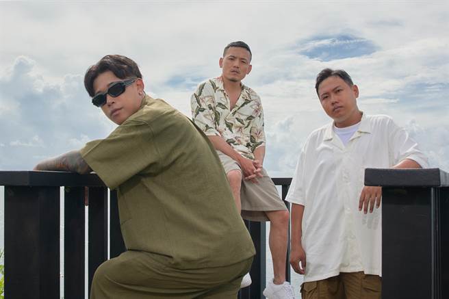 健志（左起）、春风、洋葱第3度参加实境节目。（灰人文化传媒提供）