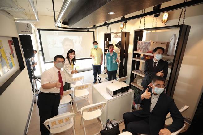 基隆市政府7日舉辦「基隆X日本地方亮點」分享會，透過視訊讓在地創生業者，與日本秋田、福井創生團體交流。（基隆市政府提供／陳彩玲基隆傳真）