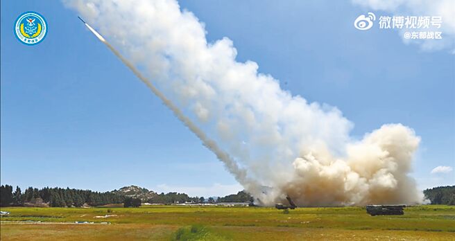 （取自东部战区微博）