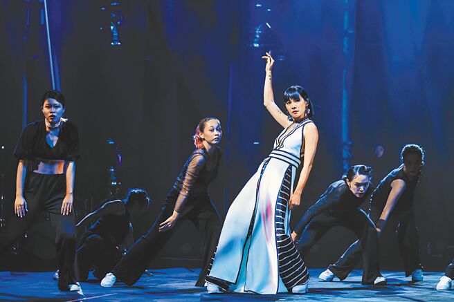 鄭宜農昨在北流舉辦演唱會。（火氣音樂提供）