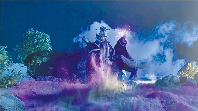 素还真在剧中黑化、杀性暴起，是下阕精采看点之一。（霹雳提供）