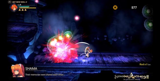 《聖女之歌 ZERO2 :鱗痕誓約》為一款能讓玩家能像追劇、看影集的節奏，同時也保留戰鬥快感的2D橫向卷軸移動劇情系冒險動作遊戲，上架以來深受國內外玩家好評。（唯晶科技股份有限公司提供）