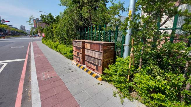 三重国小国小通学廊道工程完工情形。图/新北市政府提供