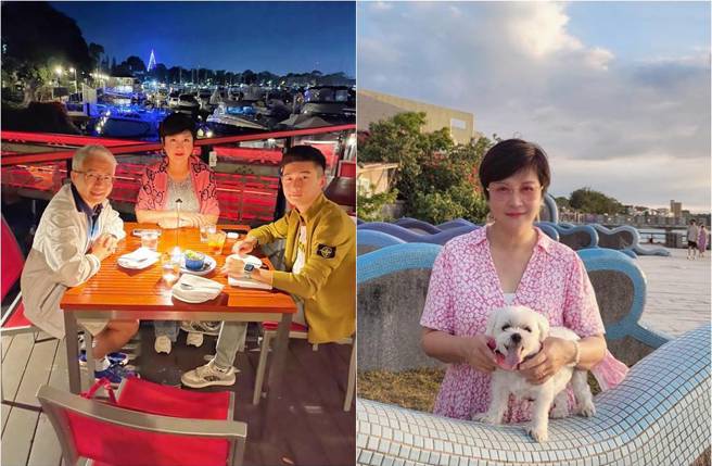 崔佩儀日前飛美和丈夫、兒子團聚。（圖／取材自崔佩儀臉書）